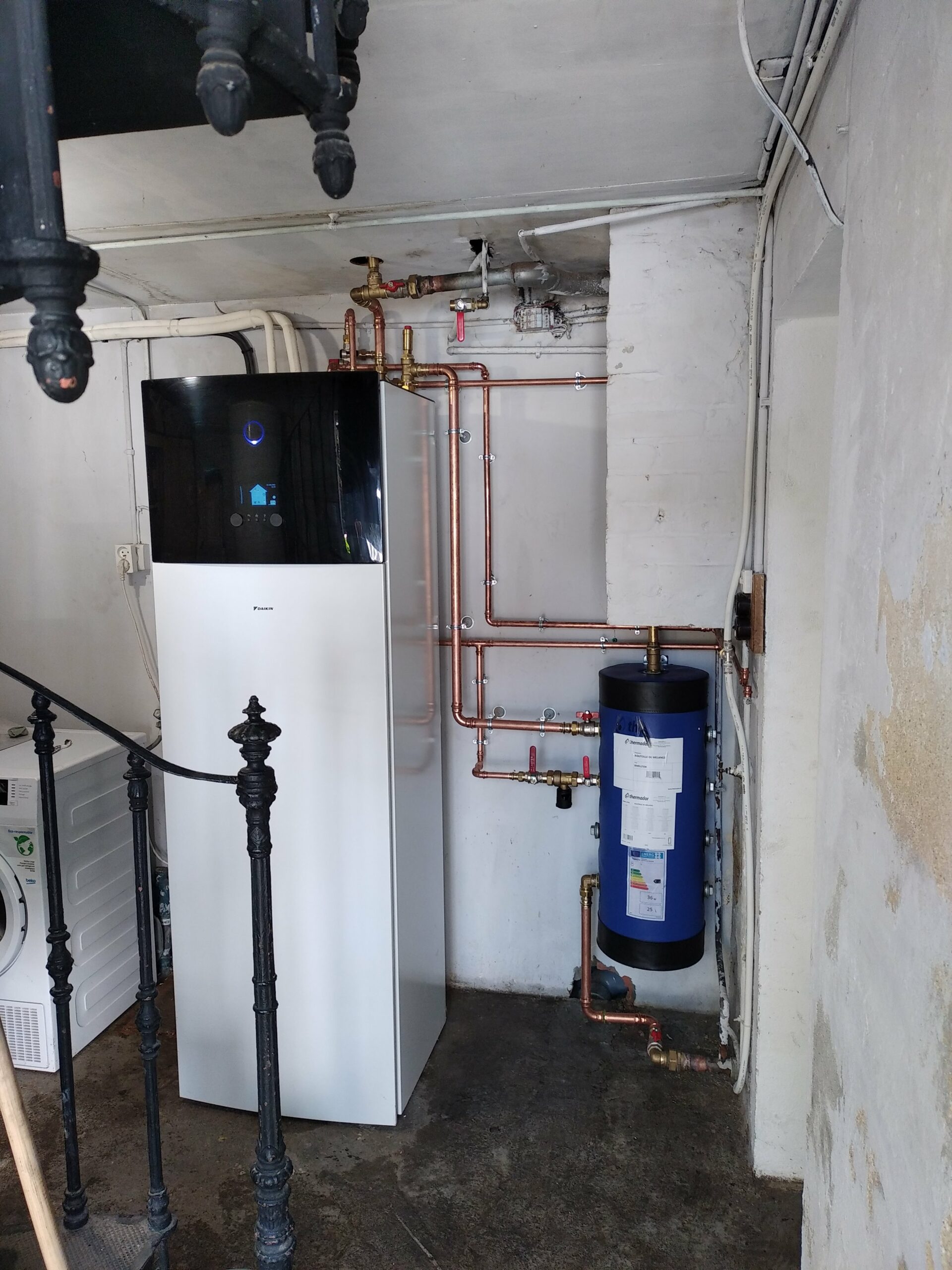 Installation de pompe à chaleur Daikin à Gradignan par Froid Climatisation System